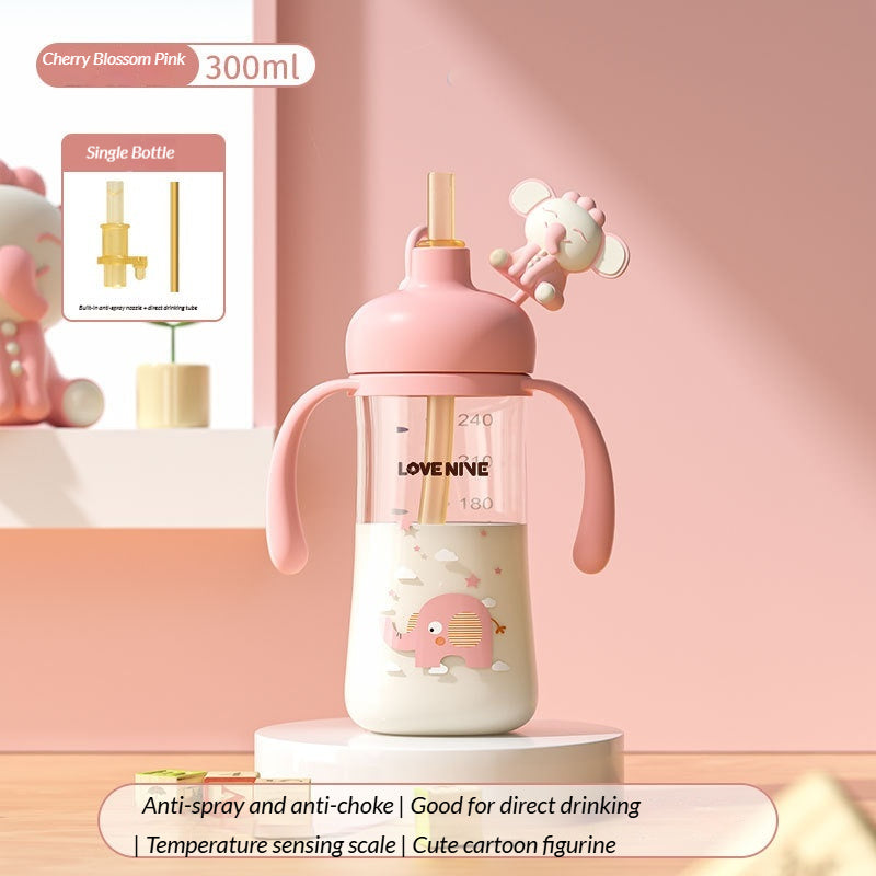 PPSU Baby Training Cup  3-in-1 Straw Cup for 1+ Years  Leak-Proof Easy to Sip Portable Kids Drinking Cup