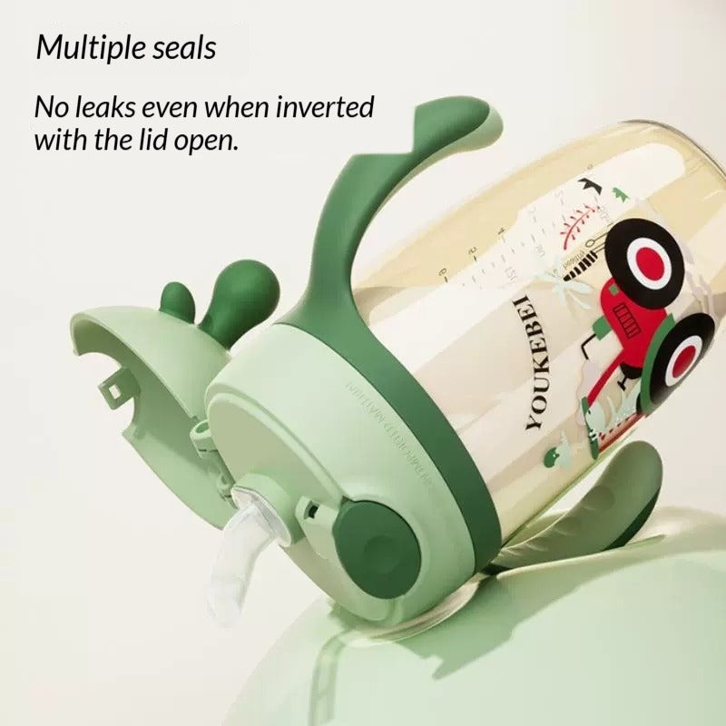 Baby Training Straw Cup V-Shaped Anti-Splash Spout · BPA-Free · Leak-Proof Anti-Choke