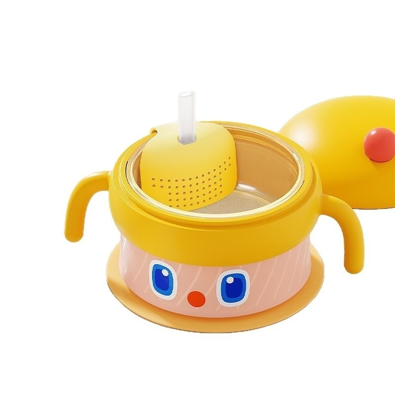 Baby Toddler PPSU Thermal Water-Filled Feeding Bowl Shatter-Resistant Heat-Keeping Suction Base Anti-Tip Portable Baby Tableware