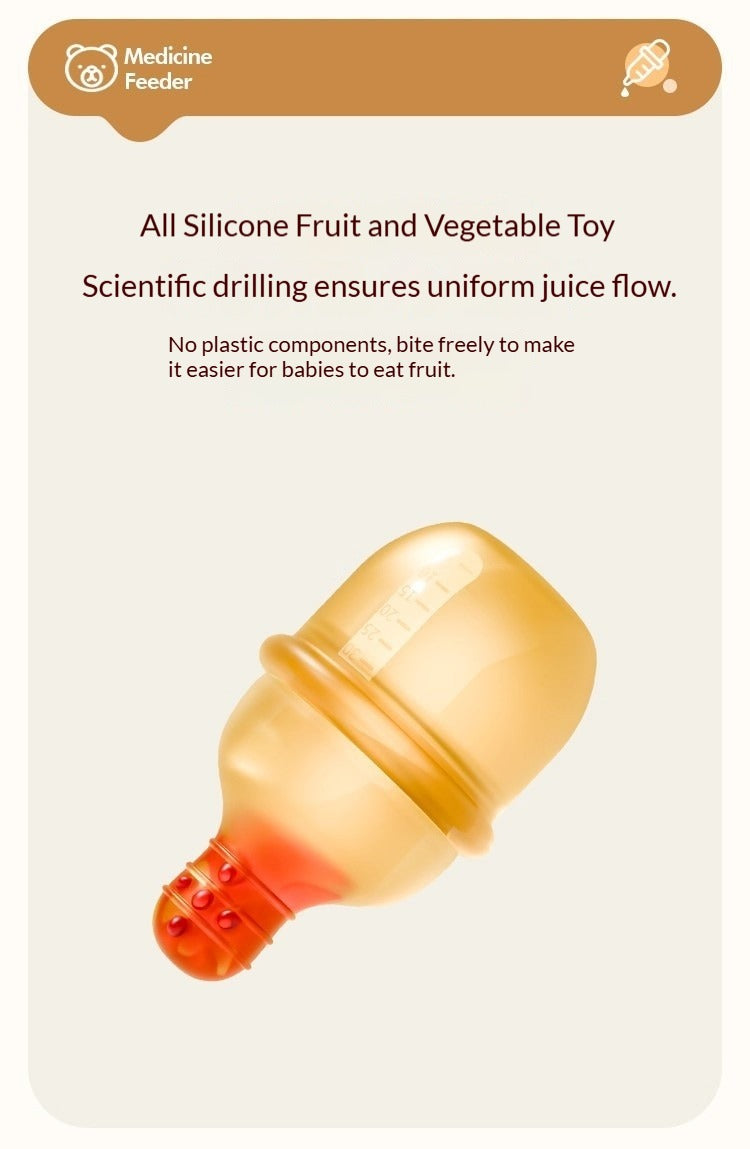 Youkebei 3-in-1 Silicone Medicine & Food Feeder