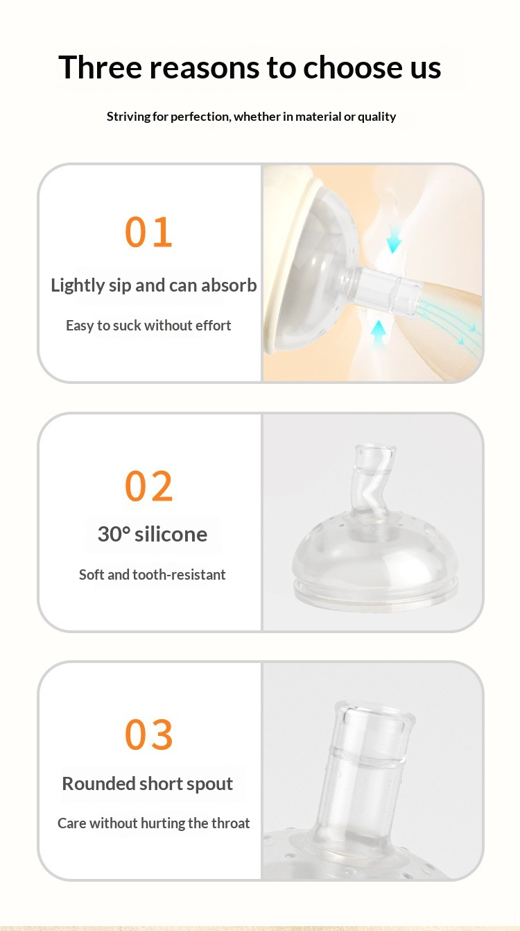 ขวดนม PPSU สำหรับเด็กอายุ 0-6 เดือน (1 ปีขึ้นไป) ป้องกันอาการจุกเสียด ใช้งานง่าย ไม่ทำให้สำลัก มีหลอดดูด ปากกว้าง