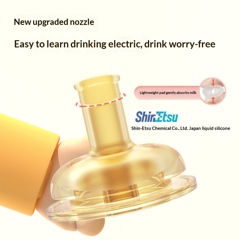 ถ้วยหัดดื่มป้องกันอาการจุกเสียด พร้อมจุกนมซิลิโคน - ป้องกันการรั่วซึม อุปกรณ์สำคัญสำหรับการฝึกป้อนอาหารเด็กด้วยตนเอง