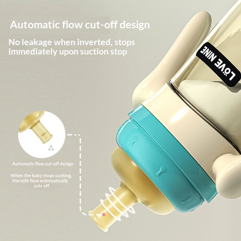 ถ้วยหัดดื่มป้องกันอาการจุกเสียด พร้อมจุกนมซิลิโคน - ป้องกันการรั่วซึม อุปกรณ์สำคัญสำหรับการฝึกป้อนอาหารเด็กด้วยตนเอง