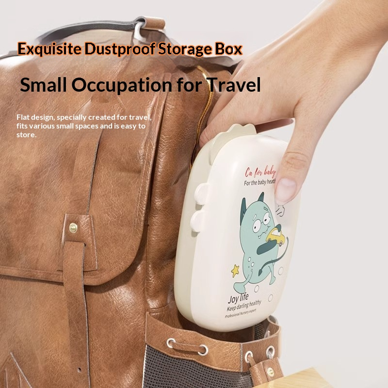 High-Temperature Resistant Silicone Baby Bottle Brush Foldable & Portable 6-Piece Cleaning Brush Set