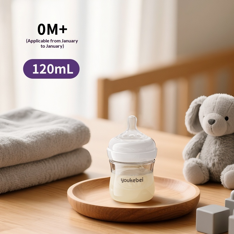 YOUKEBEI Anti-Colic Baby Bottle for All Growth Stages