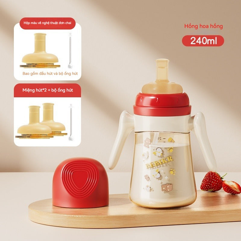 BEBIKR 2nd Gen PPSU Straw Bottle