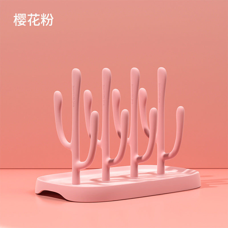 Food-Grade PP Baby Bottle Drying Rack Multi-Tier Large Capacity Foldable  Space-Saving Ventilated Quick-Dry Mold-Resistant Fits Bottles Nipples & Cups