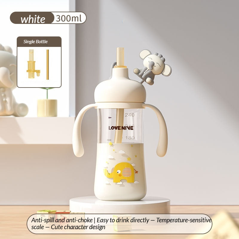 PPSU Baby Training Cup  3-in-1 Straw Cup for 1+ Years  Leak-Proof Easy to Sip Portable Kids Drinking Cup