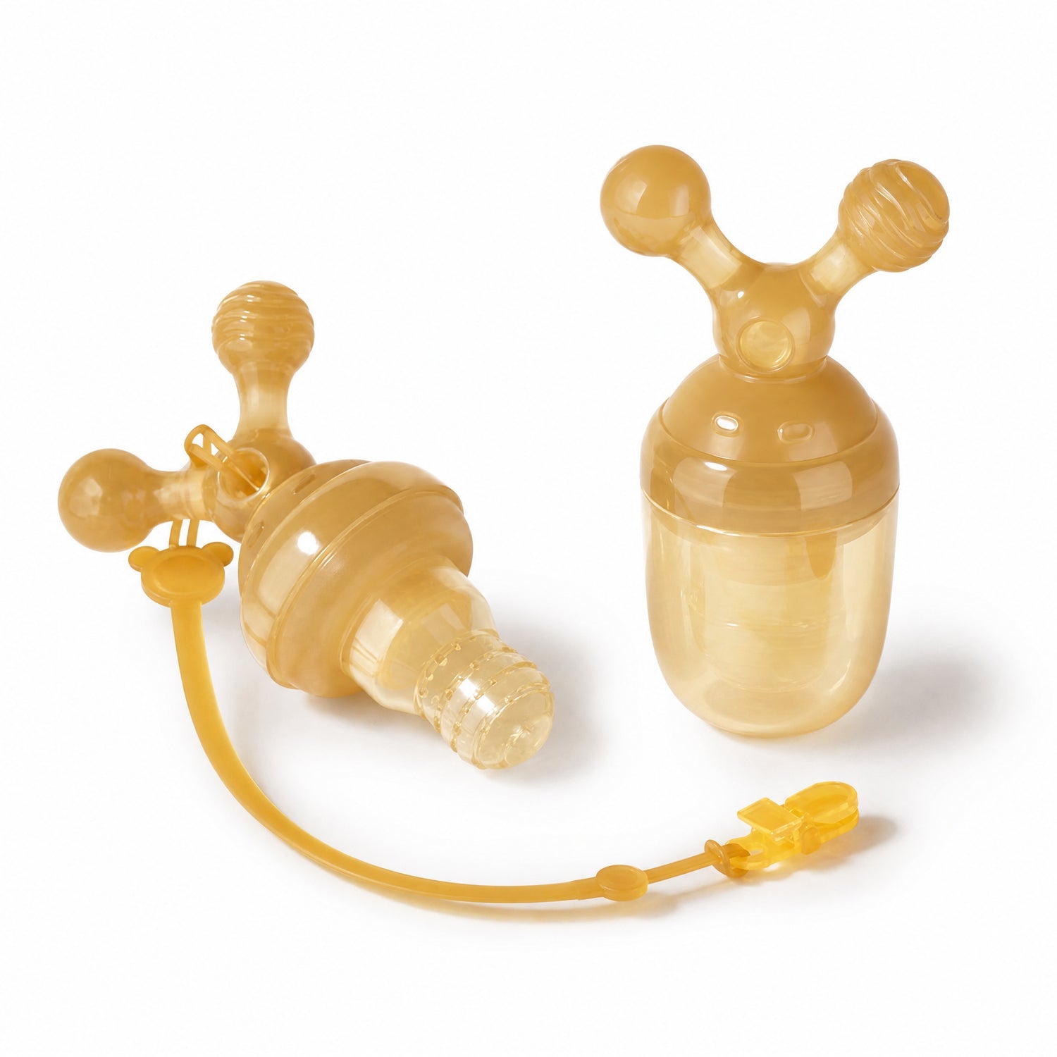 BiteFun All-Silicone Baby Fruit Feeder 4M+ | No Plastic Parts | Gum-Friendly Anti-Choking | Automatic Fruit Puree Push System
