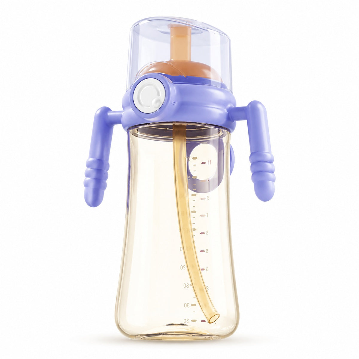 PPSU Sippy Cup para sa Toddler 330ml na may One-Touch Flip Lid, Leak-Proof, at Temp-Sensitive para sa 1Y+