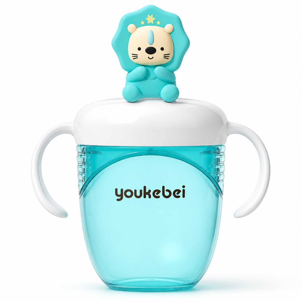 🍼 Youkebei Training Cup (Smart Squeeze Learning Cup)Soft Silicone Drop-Resistant Body | 360° Weighted Straw | Squeeze-Assisted Learning | Anti-Choking  Anti-Colic
