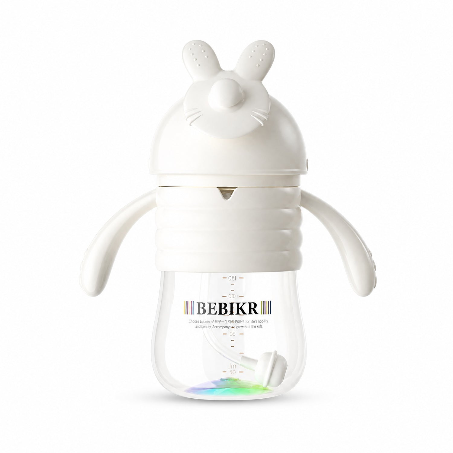 🌈 RAINBOW LEARNING CUP+ Rainbow PPSU Flip-Top Training Cup